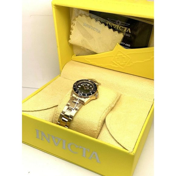 Invicta Women\'s Gold and Black Dive Watch main image 5